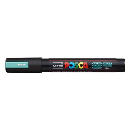 Obrázek Posca popisovač / 2,5 mm - metal. zelená