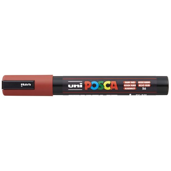 Obrázek z Posca popisovač / 2,5 mm - ruby červená