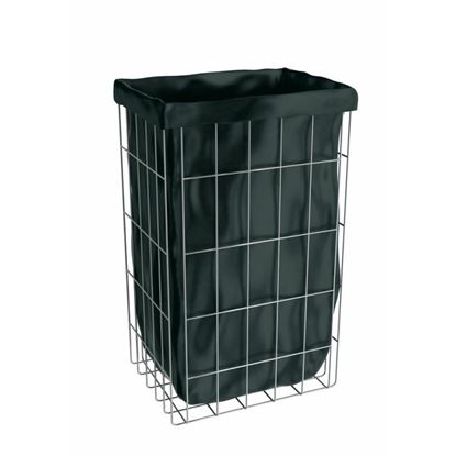 Obrázek Koš na použité papírové ručníky - nerez / 47 litrů