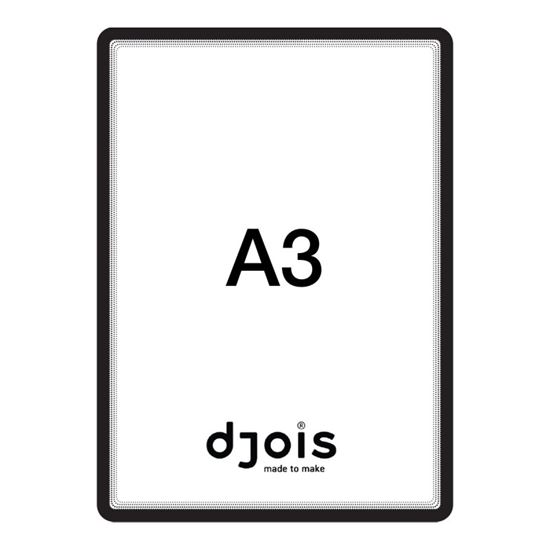 Obrázek z Kapsy samolepicí Magneto - A3 / stříbrná / 2 ks