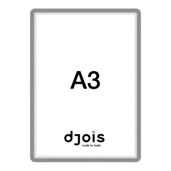 Obrázek z Kapsy samolepicí Magneto - A3 / černá / 2 ks