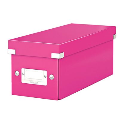 Obrázek Krabice na CD Leitz Click&Store - růžová