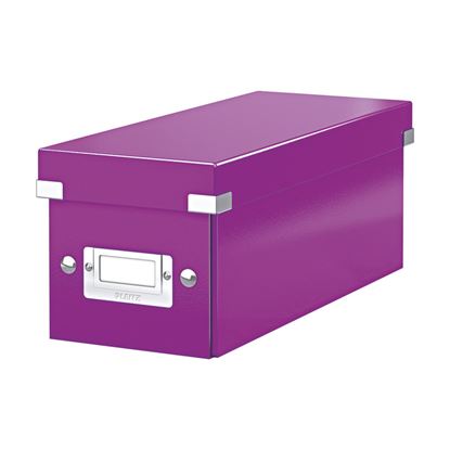 Obrázek Krabice na CD Leitz Click&Store - purpurová