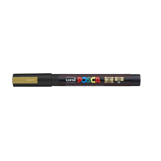 Obrázek z Posca popisovač / 0,9–1,3 mm - zlatá