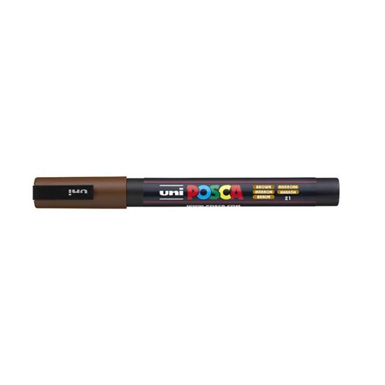Obrázek z Posca popisovač / 0,9–1,3 mm - hnědá