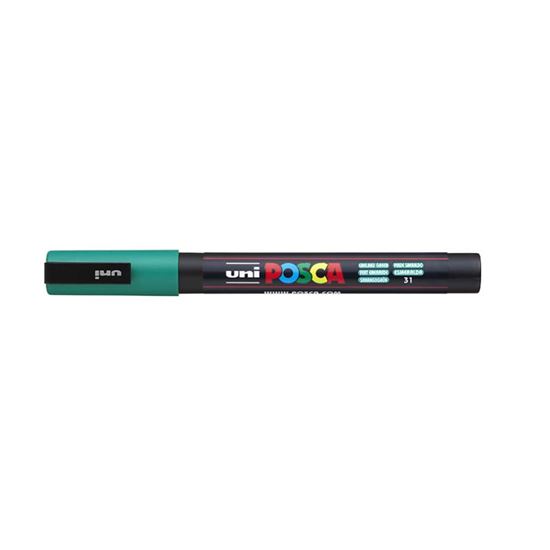 Obrázek z Posca popisovač / 0,9–1,3 mm - smaragdová