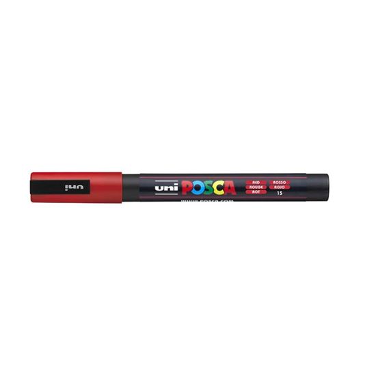 Obrázek z Posca popisovač / 0,9–1,3 mm - červená