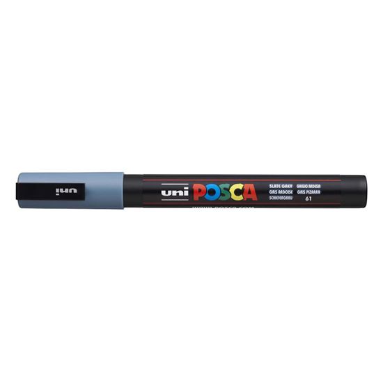 Obrázek z Posca popisovač / 0,9–1,3 mm - břidlicově šedá