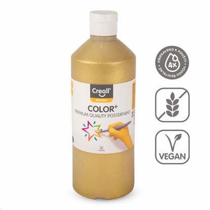 Obrázek Temperová barva Creall - 500 ml / zlatá