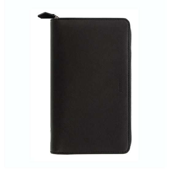 Obrázek z Diář Filofax Saffiano ZIP Compact - osobní / černá