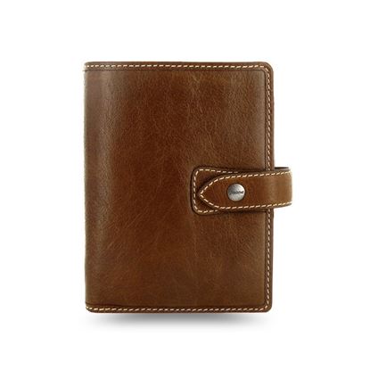 Obrázek Diář Filofax Malden - kapesní / oříškově hnědá