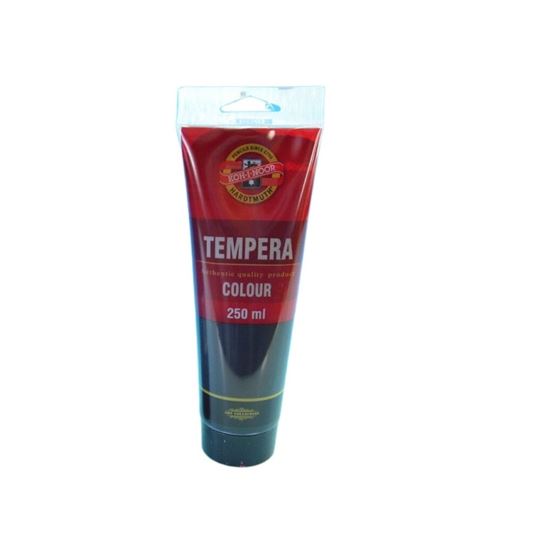 Obrázek z Temperová barva - černá / tuba 250 ml