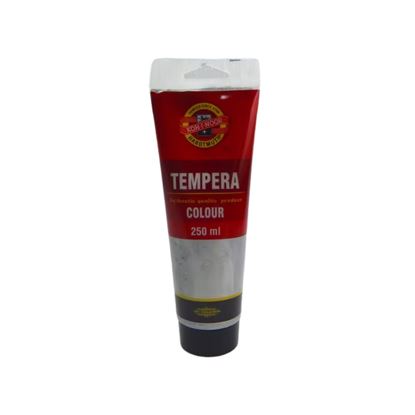 Obrázek Temperová barva - stříbrná / tuba 250 ml
