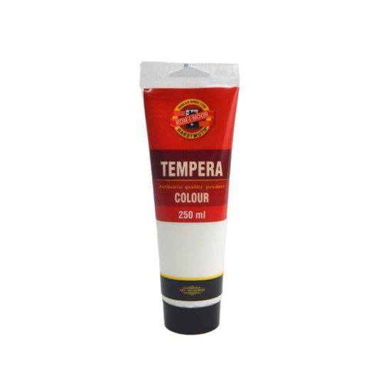 Obrázek z Temperová barva - běloba titanová / tuba 250 ml