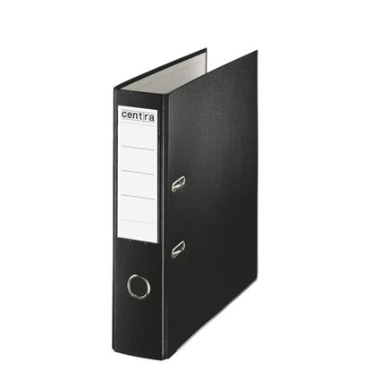 Obrázek Pákový pořadač Centra A4 polypropylenový Economy 7,5 cm / černá
