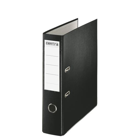 Obrázek z Pákový pořadač Centra A4 polypropylenový Economy 7,5 cm / černá