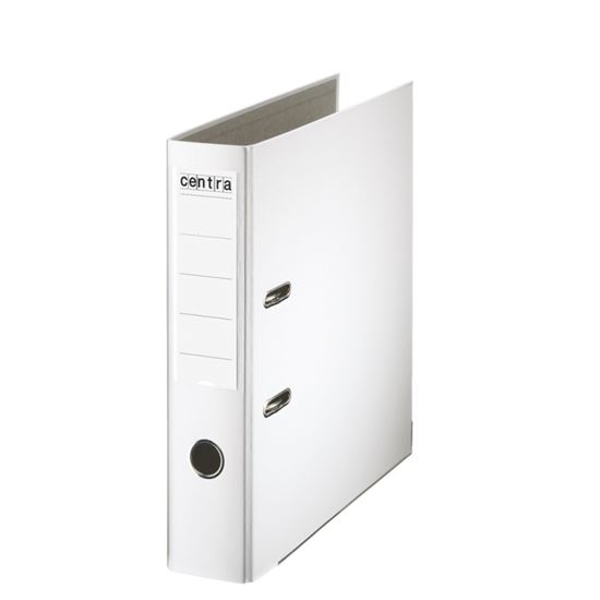 Obrázek z Pákový pořadač Centra A4 polypropylenový Economy 7,5 cm / bílá