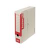 Obrázek z Archivní box Emba A4 hřbet 7,5 cm / červená