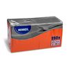 Obrázek z Wimex papírové ubrousky koktejlové oranžové 2-vrstvé 24 cm x 24 cm 250ks