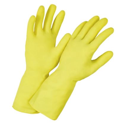 Obrázek Gumové ochranné rukavice velikost L