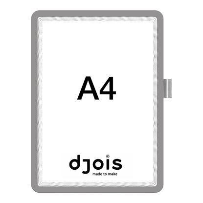 Obrázek Kapsy samolepicí Magneto - A4 / stříbrná / s okem na pero