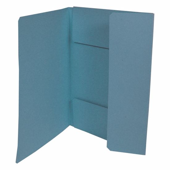 Obrázek z Odkládací mapy 253 EKONOMY - se třemi chlopněmi - modrá