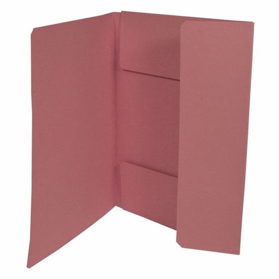 Obrázek z Odkládací mapy 253 EKONOMY - se třemi chlopněmi - růžová