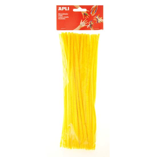 Obrázek z Modelovací drátky APLI žluté / 30 cm / 50 ks
