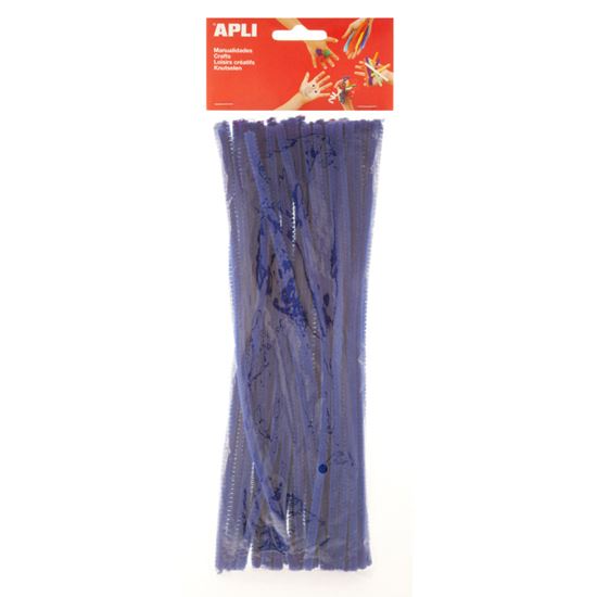 Obrázek z Modelovací drátky APLI modré / 30 cm / 50 ks
