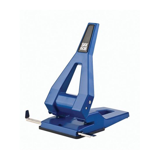 Obrázek z Kancelářský děrovač SAX 608 / modrá - 63 listů