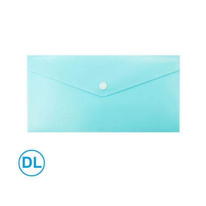 Obrázek Spisové desky s drukem LUMA - DL / pastelová modrá