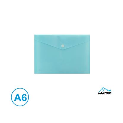 Obrázek Spisové desky s drukem LUMA - A6 / pastelová modrá