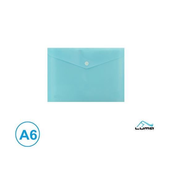 Obrázek z Spisové desky s drukem LUMA - A6 / pastelová modrá