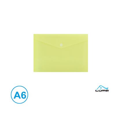 Obrázek Spisové desky s drukem LUMA - A6 / pastelová žlutá