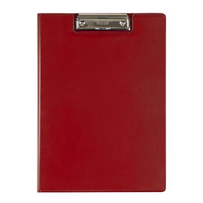 Obrázek Dvojdeska A4 s klipem - červená