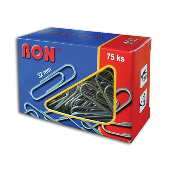 Obrázek z Dopisní spony RON - 32 mm / 75 ks