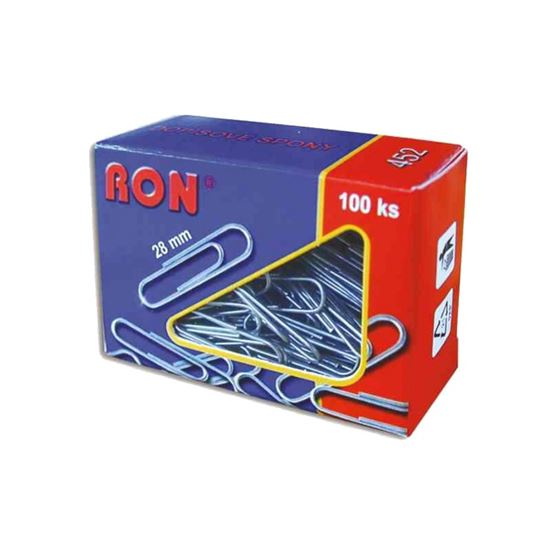 Obrázek z Dopisní spony RON - 28 mm / 100 ks