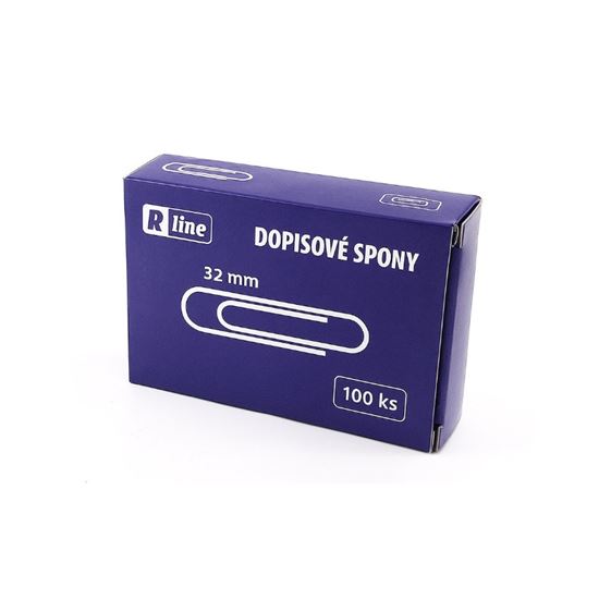 Obrázek z Dopisní spony Economy - 32 mm / 100 ks