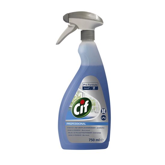 Obrázek z Cif Professional čistič oken s rozprašovačem 750 ml