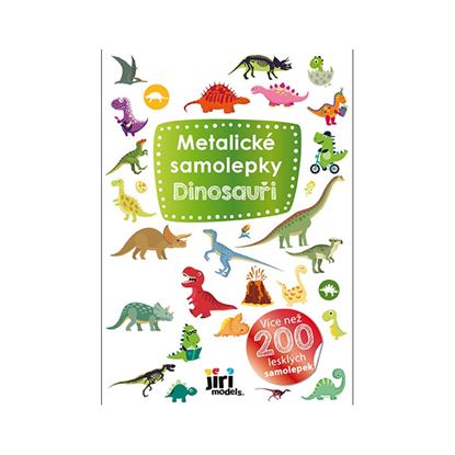 Obrázek Metalické samolepky - Dinosauři