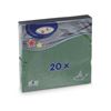 Obrázek z Wimex papírové ubrousky zelené 3-vrstvé 33 cm x 33 cm 20 ks