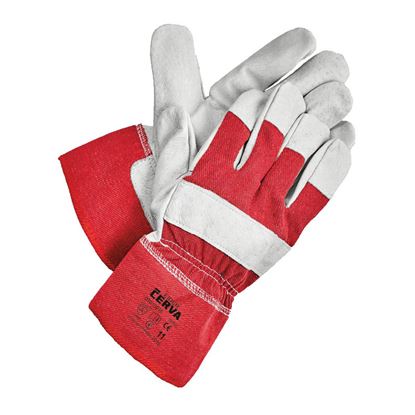 Obrázek Ochranné rukavice kombinované - EIDER / vel.11 červená