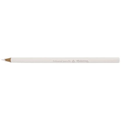 Obrázek Pastelky Colorino trojhranné / 12 ks / bílá