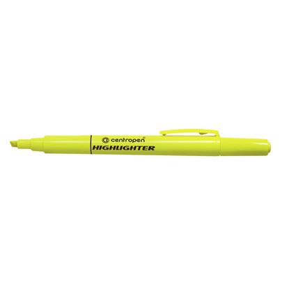 Obrázek Zvýrazňovač Centropen HIGHLIGHTER 8722 / žlutá