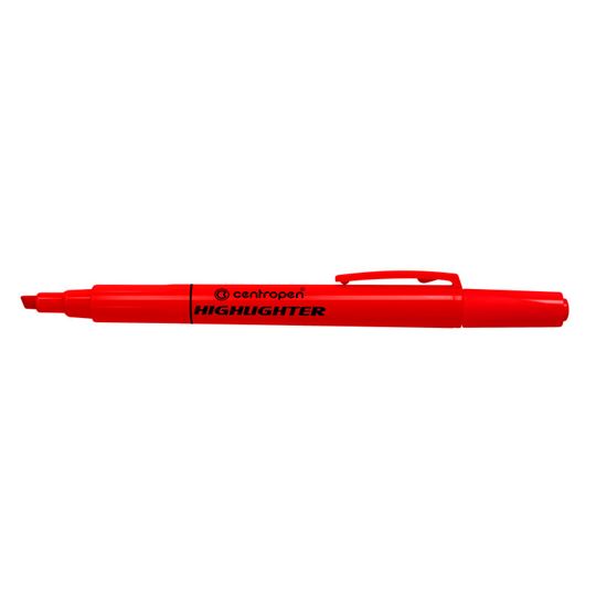 Obrázek z Zvýrazňovač Centropen HIGHLIGHTER 8722 / červená