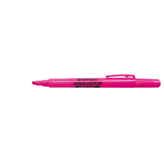 Obrázek z Zvýrazňovač Centropen HIGHLIGHTER 8722 / růžová
