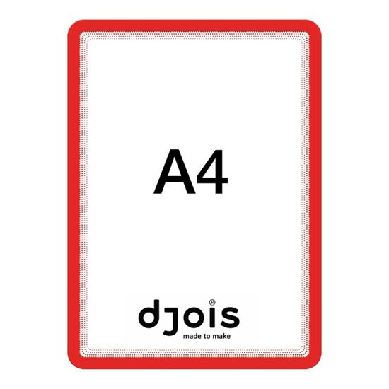 Obrázek z Kapsy samolepicí Magneto - A4 / červená / 2 ks