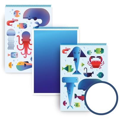 Obrázek Blok kroužkový s horní vazbou - A4 / čistý