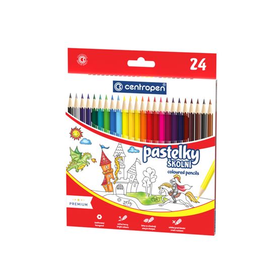 Obrázek z Pastelky Centropen 9520 - 24 barev