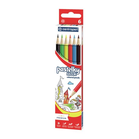 Obrázek z Pastelky Centropen 9520 - 6 barev